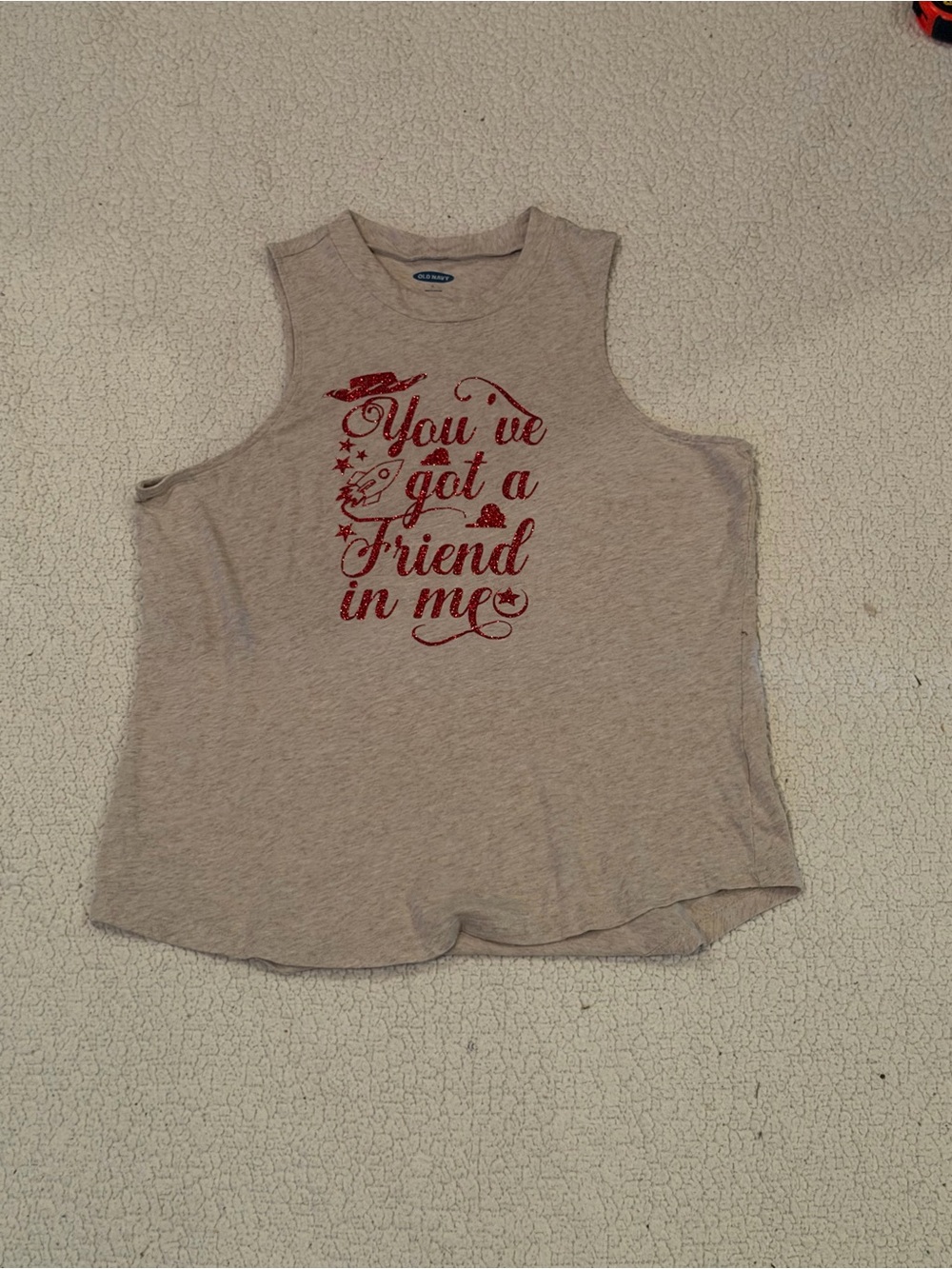 Old Navy Sleeveless T Shirt Toy Story Womens L